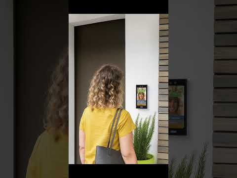 ABUS FaceXess Türsprechanlage – Gesichtserkennung & Touchdisplay – Türsprechanlage mit Gesichtserkennung, 7-Zoll-Touchscreen & wetterfestem IP65-Gehäuse.