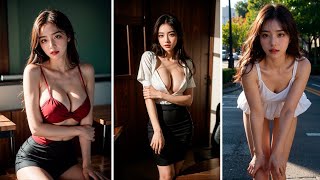 [AI Xmoni] Asian girl Outfit | #asian #girl #lookbook