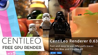 Centi Leo - Free GPU render Tutorial | C4D Cinema 4D