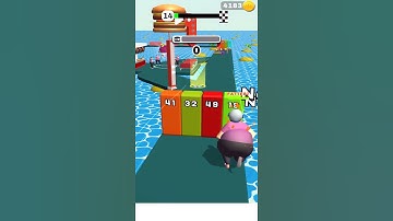 Fat Pusher  💪🏋️ All Levels Gameplay Android,ios