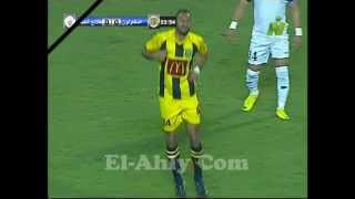 لمسات محمد شوقي لاعب المقاولون امام طلائع الجيش