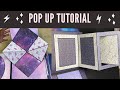 Pop Up Scrapbook Page | Tutorial | DIY Photo Album | Pop-up Anleitung