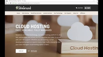 SiteGround wordpress hosting, magento, drupal, joomla, dedicated servers.