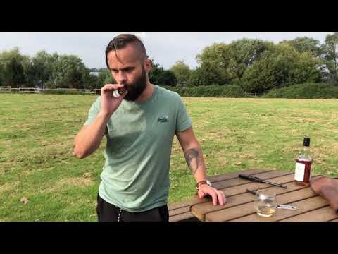 Как правильно курить сигару как Арнольд Шварценеггер. Совмещение Tequila cigar,  whiskey cigar