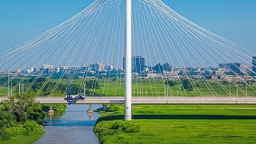 HPT43 UnderBridge Access on the Iconic Margaret Hunt Hill Bridge in Dallas, TX
