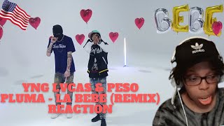 AMERICANS React to Yng Lvcas \& Peso Pluma - La Bebe (Remix) [Video Oficial] | Con@808breakdown