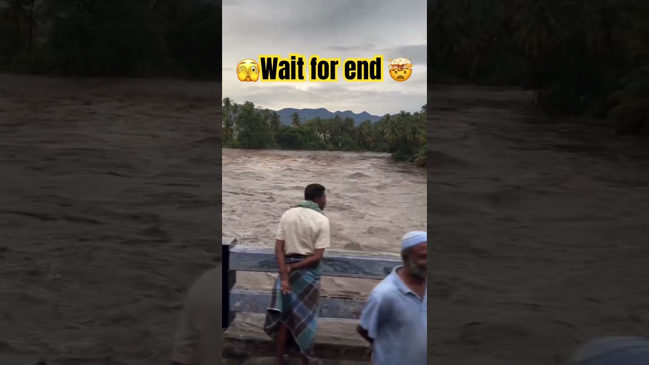 💥Vaigai river really shocking 🤯 