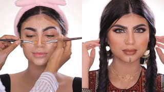 Arabic Makeup مكياج بدوي بالخطوات