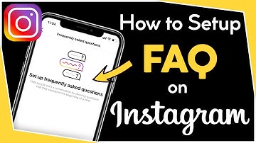 How to Setup Instagram FAQ on Business or Creator Account 2021