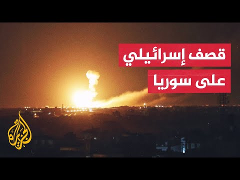 غارات إسرائيلية تستهدف مواقع عسكرية في بادية تدمر بريف حمص وسط سوريا