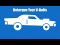 How to properly torque your leaf springs ubolts