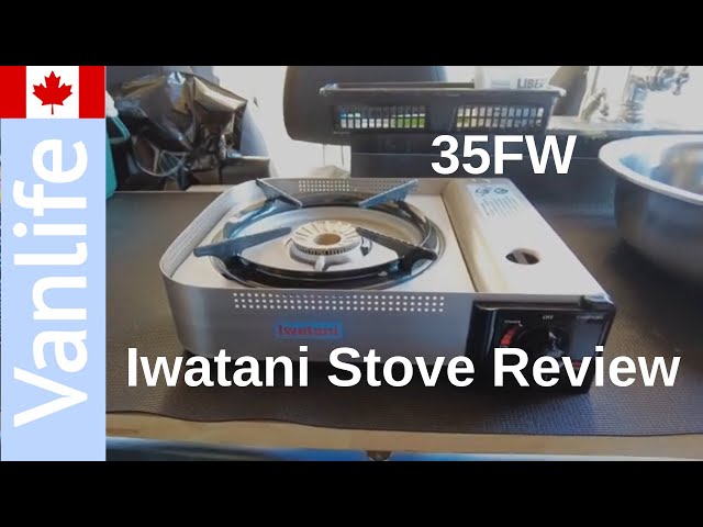 Iwatani butane stove burner review cooking dinner 