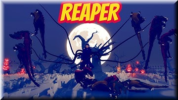 Reaper vs Every Unit(Same Price) - TABS Spooky Faction Update🎃