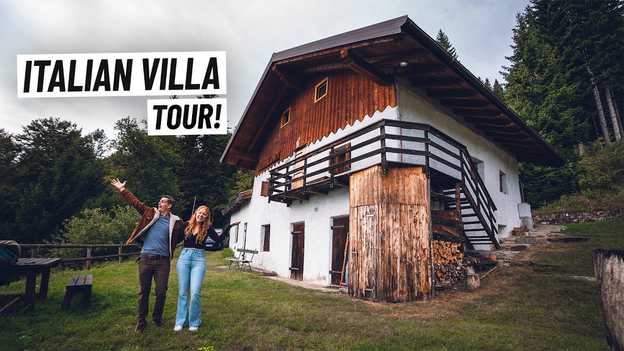 Traveling To Our Private ITALIAN VILLA! Full Tour + Camper Van Trip Continues! (Italy)