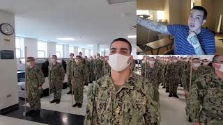 *rare compartment footage* Navy Bootcamp 2022! -REACTION-