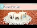 Diy photo candles  hg craft  hellogiggles