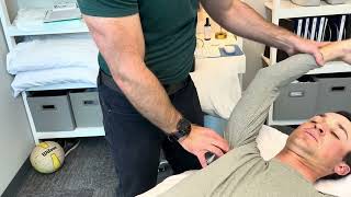 Restricted mobility in Golfers?  A Physical Therapist walks through options to correct this.