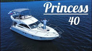 NaVode Princess 40 моторная яхта не плохо сохранилась