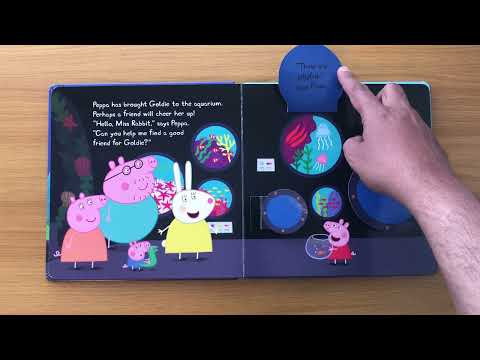 Peppa at the Aquarium - A Lift the Flap Peppa Pig Book for Children and Toddlers Peppa at the Aquarium - A Lift the Flap Peppa Pig Book for Children and Toddlers