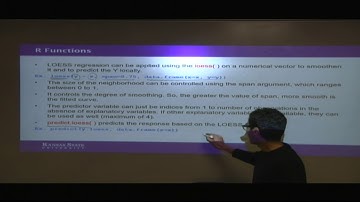 LOESS Curve Fitting (Local Polynomial Regression)