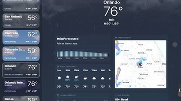 Ultra Realistic Weather App With Sound! 4k 60 FPS