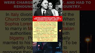 Sophia Loren and Carlo Ponti Had to Change Citizenship to Be Able to Marry