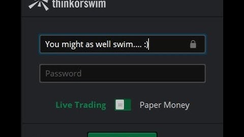 How to use ThinkOrSwim for beginners