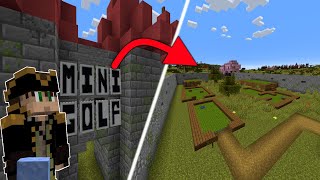 I BUILT Mini Golf IN Minecraft: Unreal SMP