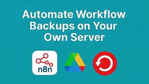 Automated n8n Workflow Backup to Google Drive on Your Server
