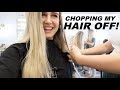 CHOPPING OFF MY HAIR !?