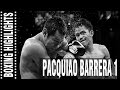 Manny Pacquiao vs Marco Antonio Barrera 1 Highlights