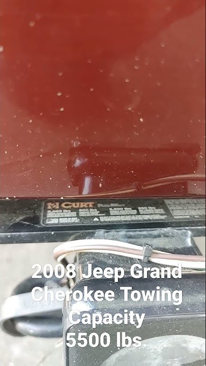 2004 jeep grand cherokee laredo towing capacity