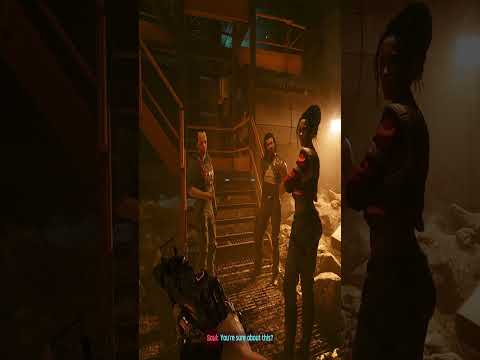 Mitch Goes Back To Save Carol And The Others From Militech Backup Cyberpunk 2077