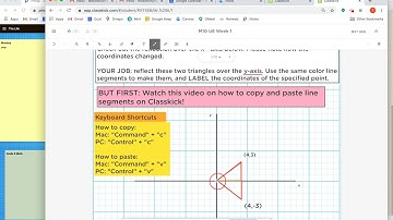 How to copy/paste line segments in Classkick