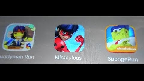 Ladybug Vs Buddyman Run Vs Sponge Run