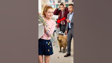 Capybara Just Exposed the Funniest School Mystery Ever! 🤹🇺🇸 #capybara #capybaraufo