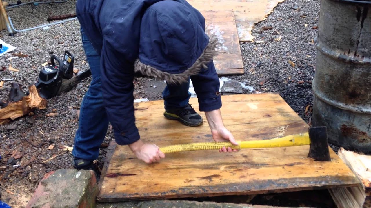 Cutting wood without a saw YouTube