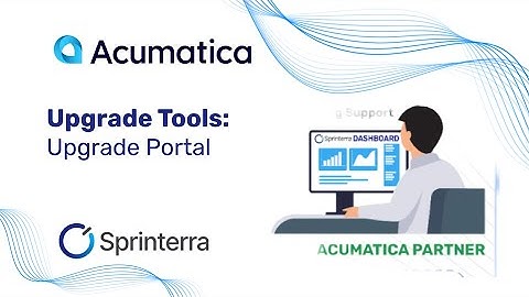 Sprinterra Upgrade Tools: Upgrade Portal