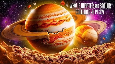 What If Jupiter and Saturn Collided? | A Cosmic Catastrophe |whatifscience|