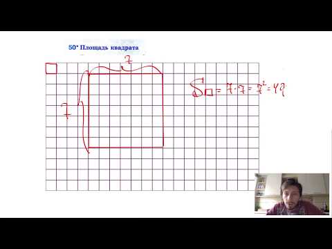 50* Площадь квадрата