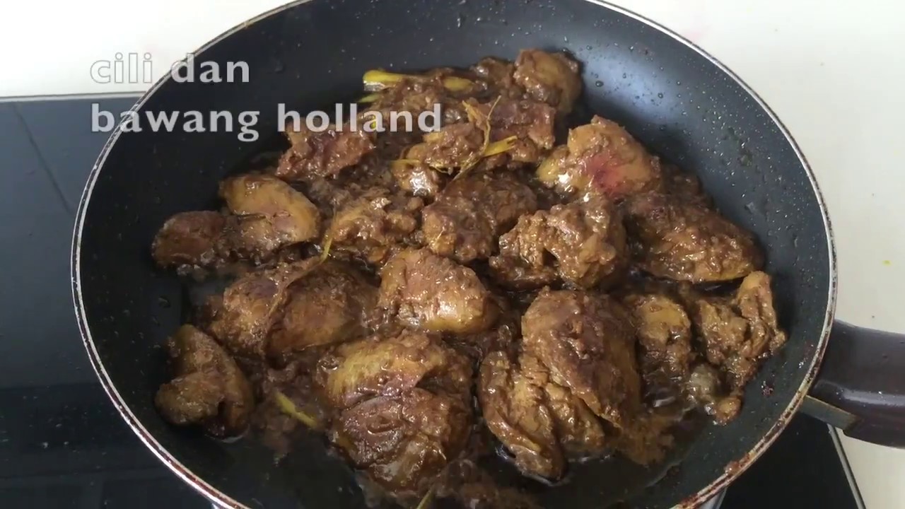 Resepi Hati ayam masak sos tiram - YouTube