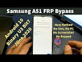 Samsung A51 FRP Bypass Android 10 U3 Bit7 No PC, No Sim, New Method