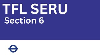 TFL SERU - Section 6: Driving and Parking in London