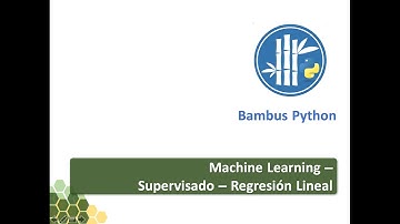 Tutorial Python Machine Learning (05) Supervisado - Regresión Lineal - Pasos 1 a 7