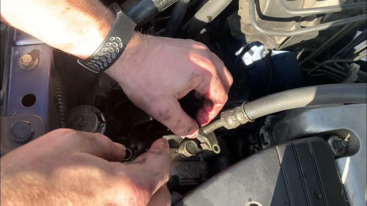 Replacing Honda Power Steering Pump O Rings in Element Odyssey CRV ect