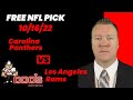 NFL Picks - Carolina Panthers vs Los Angeles Rams Prediction, 10/16/2022 Week 6 NFL Free Picks