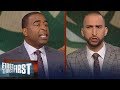 Nick Wright and Cris Carter disagree who's the best player in the East | NBA | FIRST THINGS FIRST