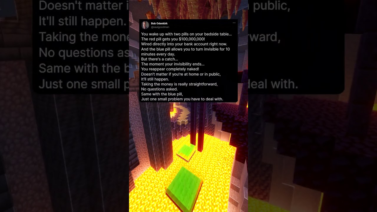 $100M Or Invisibility, Which One Do You Choose?...