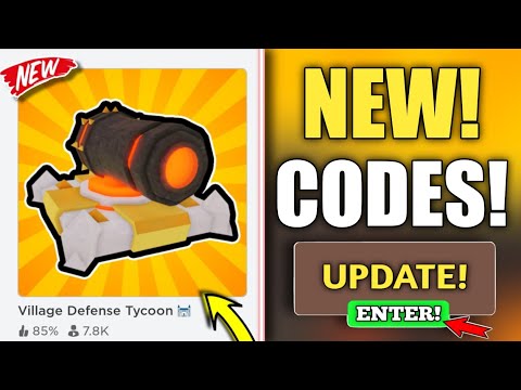 Village Defense Tycoon codes (November 2023) - free gold and more