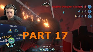 Subnautica - Part 17 - Pawn MK1 module & jump jet, exploring & mining, fire...